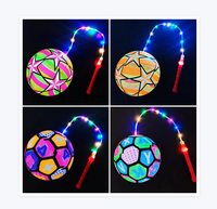 Ballons de plage gonflables en plastique néon lumineux en gros, jouet sportif lumineux pour enfants, couleur et logo personnalisables