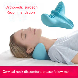 Shoulder Relaxer, Cervical Traction Device and Neck Stretcher,Chiropractic Pillow for <strong>TMJ</strong> <strong>Pain</strong> Relief