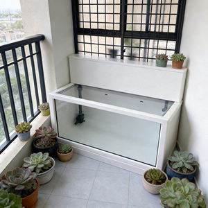 Bassin rond en PRV pour l'élevage de poissons, l'écloserie de crevettes, système aquaponique, élevage de poissons et crevettes, haute qualité - Product Image 1