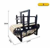 Tapis roulant pour animaux de compagnie en alliage d'aluminium léger - Roue d'exercice à vitesse réglable pour chiens/chats, équipement de fitness silencieux et durable pour animaux de compagnie
