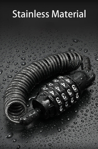 Xuntin — <span class=keywords><strong>casque</strong></span> de <span class=keywords><strong>moto</strong></span>, combinaison de 4 chiffres, haute sécurité, <span class=keywords><strong>cadenas</strong></span>, pour vélo pliable - Product Image 6