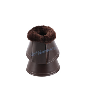 Protège-tibias pour chevaux Over Reach avec doublure en néoprène et <span class=keywords><strong>bord</strong></span> en <span class=keywords><strong>laine</strong></span> synthétique - Product Image 5