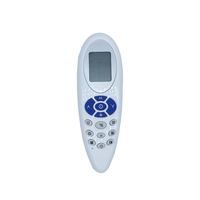 Control Remoto Universal de Plástico para Aire Acondicionado, Compatible con Todos los Modelos, Temporizador, Ajuste de Frío/Calor, Duradero para el Hogar