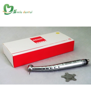 Pièce à main dentaire à <span class=keywords><strong>Triple</strong></span> pulvérisation, bouton poussoir, trombone d'air anti-réfraction, pièce à main à grande vitesse - Product Image 5