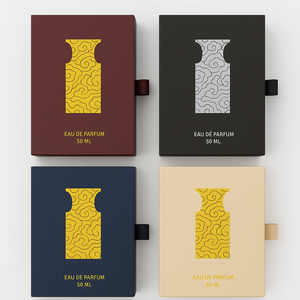 Hộp nước hoa ngăn kéo sang trọng | bao bì các tông cứng nhắc với thiết kế tùy chỉnh | hộp quà tặng nước hoa cao cấp - Product Image 4