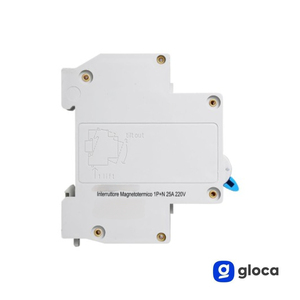 Gloca เบรกเกอร์ขนาดเล็ก, 1P + N 25A 240V 50Hz ติดตั้งราง DIN C25สำหรับครัวเรือน - Product Image 4