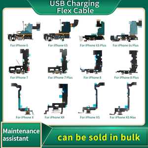 Nouveau câble flexible de charge USB pour <span class=keywords><strong>iPhone</strong></span> 6 6s 6P 6SP 7 <span class=keywords><strong>8</strong></span> Plus XR XS max X <span class=keywords><strong>chargeur</strong></span> Port Dock connecteur avec micro câble flexible 1 pièces - Product Image 1