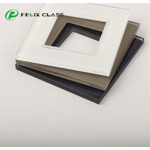 Customized Switch Tempered Glass with Silk Screen Printing for Smart Wall <b>Socket</b> - Product Image 3