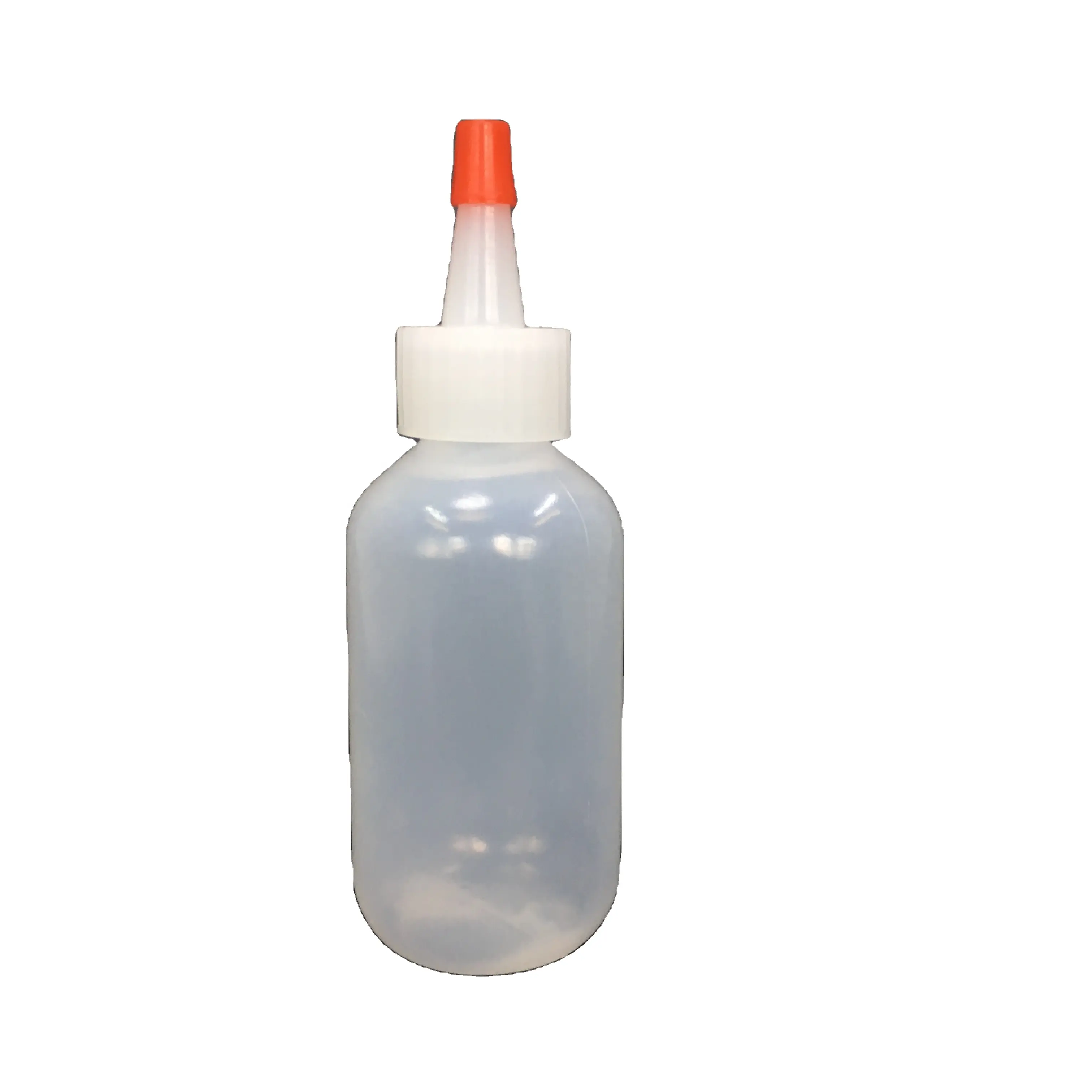 60 ml LDPE Boston Ronde Schilderen Fles Met Twist Off Dop, plastic squeeze druppelaar flessen, squeeze fles voor haarverzorging