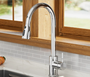 <b>Single</b> Hole Commercial Kitchen Faucet - Product Image 6