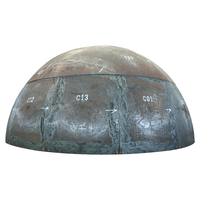 ASME Stainless Steel 1000mm Hemispherical Head Tank End, Dished End Cap for Boiler Pressure Vessel Bottom