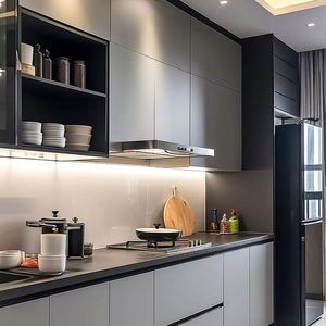 Idea de diseño de cocina, muebles de armario modernos, juegos de cocina, muebles inteligentes de armario en carpintería de cocina - Product Image 2