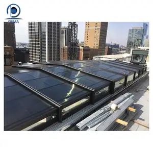 Fornitore cinese di vetro laminato temperato Prima per lucernario sul tetto