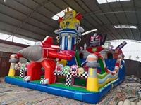 Château gonflable à bas prix Transform Jumping Bouncer avec toboggan