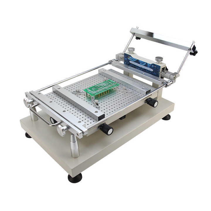 PTR-C300 Manual Frameless PCB Stencil Printer 300x400mm for PCB ...