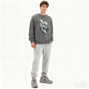 Felpa Casual alla Moda per Uomo e Donna, Motivo Zombie Ice, Collo Alto, Manica Lunga, Pullover Primaverile Classico <span class=keywords><strong>Joker</strong></span> 100% Cotone - Product Image 4