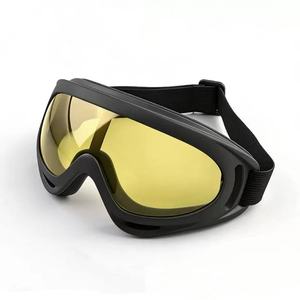 Lunettes de sécurité anti-buée et anti-rayures à monture intégrale en PVC, pour la construction et la protection contre la poussière, verres non interchangeables - Offre Spéciale - Product Image 2