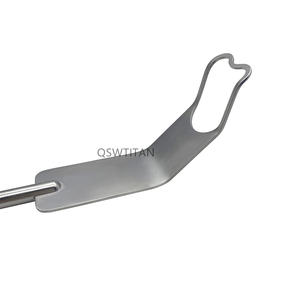 Retrator tipo Fukuda, cabeça humeral, retrator de osso em aço inoxidável, instrumentos cirúrgicos para animais de estimação, ortopedia - Product Image 4