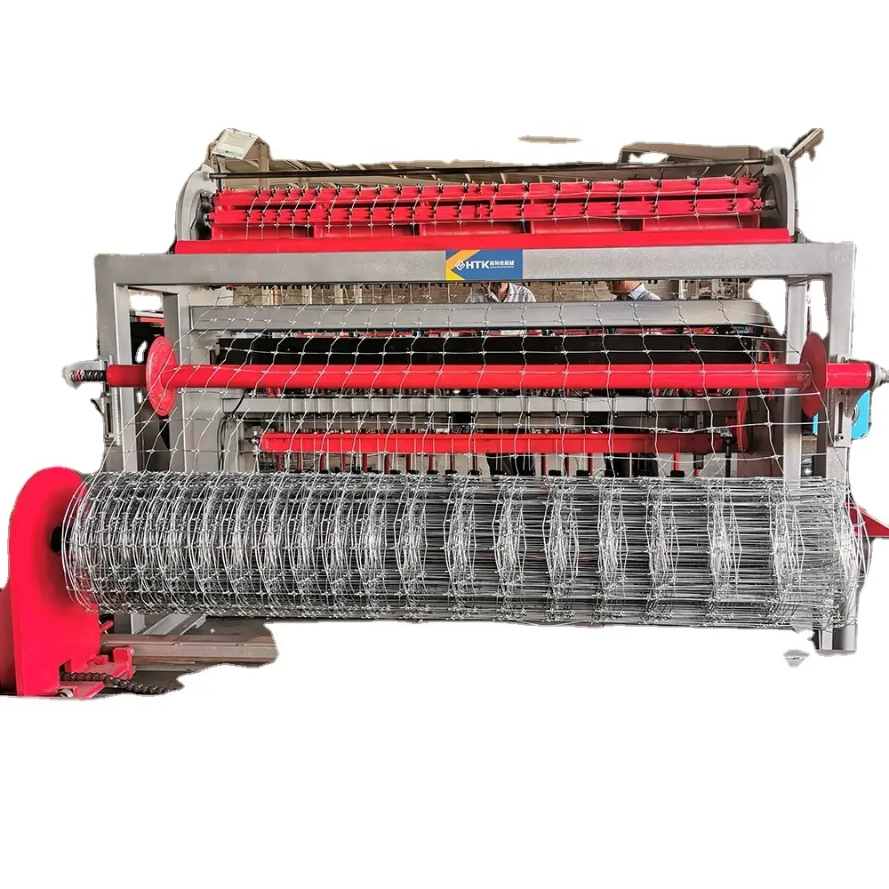 Factory Selling High Quality Full Automatic Fixed Knot Field Fence Making Machine With New Technology