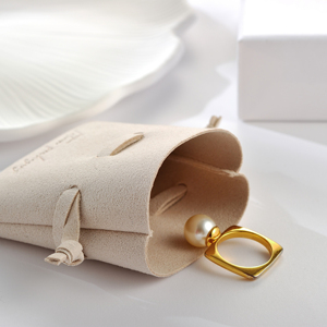 Sac d'emballage à cordon en microfibre pour bijoux, mini pochette cadeau, idéal pour charbon de barbecue - Grande Vente - Product Image 4