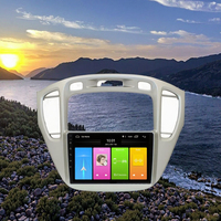Autoradio Android avec navigation GPS, écran partagé multimédia, USB, montage sur tableau de bord, CarPlay pour Highlander 2002