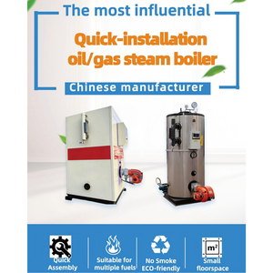 מכירה ישירה מהמפעל, מחולל קיטור בגז 1000 ק\"ג, דודי יעילות גבוהה מסין - Product Image 6