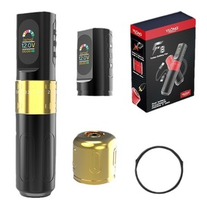 Stylo à tatouer sans fil Yuanyun F8 7x15x21cm, machine à double batterie pour débutants, outil de maquillage permanent et de beauté - Product Image 5