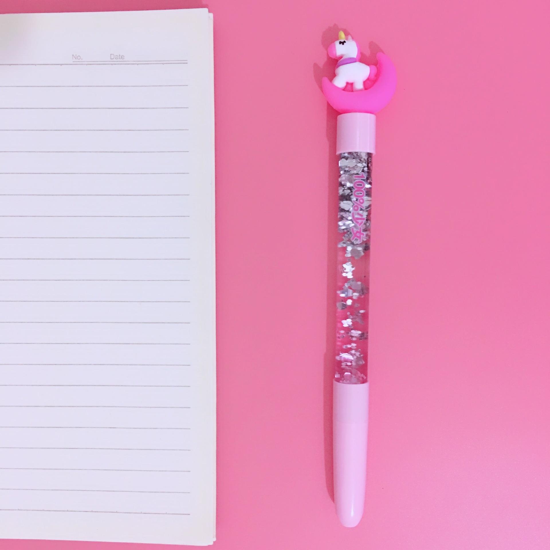 ยูนิคอร์นมูนสีชมพูเด็กผู้หญิง