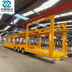 Meilleur <span class=keywords><strong>vendeur</strong></span> en Chine, semi-<span class=keywords><strong>remorque</strong></span> porte-voitures de haute qualité à 2/3 essieux, 6/8/10 voitures, pour les pays arabes - Product Image 4