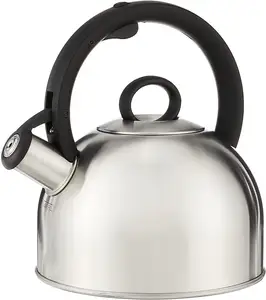 Article cadeau promotionnel cuisine maison 2l théière d'eau chaude couleur bouilloire à sifflet bouilloire à thé en acier inoxydable bouilloire à sifflet