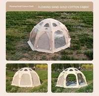 Tente de camping sphérique de 5 mètres de diamètre, ouverture automatique rapide quatre saisons, pour 3-5 personnes, moderne, monocouche, imperméable, vente en gros