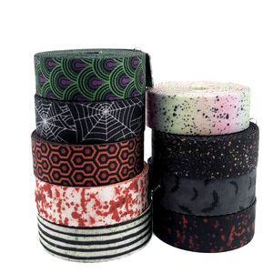 가방 및 기타 숄더 스트랩용 로고가 인쇄된 공장 직접 <span class=keywords><strong>1</strong></span> 인치 나일론 열전달 폴리에스터 안전 벨트 웨빙 - Product Image 1