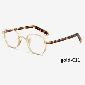 Nhà máy trực tiếp thanh lịch cổ điển kính quang học khung handmade Nâu Kính Đọc Sách bảo vệ máy tính thiết kế khái niệm - Product Image 2