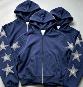 Sweat à capuche oversize en molleton épais 100 % coton pour homme, avec logo personnalisé et épaules tombantes - Product Image 6