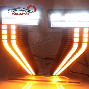Accesorios de CARMATES, indicador intermitente secuencial, lámpara de señal de giro, luz LED de posición lateral delantera para FORD 2021 F150 Raptor - Product Image 5