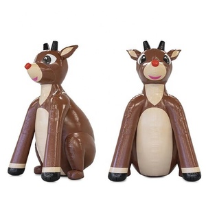Comprar 10m gigante Santa Claus Navidad inflable 33 pies PVC/Oxford Santa Claus para la venta 20 pies Santa Claus Navidad juguetes inflables - Product Image 3