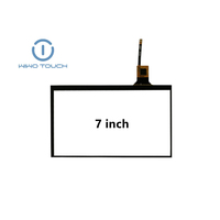 Écran tactile PCAP FT5226 IC 7 pouces TFT avec module d'affichage LCD à liaison optique, panneau tactile multi-verre
