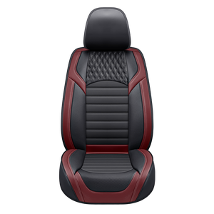 أغطية مقاعد سيارات مخصصة من الجلد الصناعي المقاوم للماء، طقم كامل عالمي فاخر من 8 قطع لوسائد مقاعد السيارات - Product Image 4