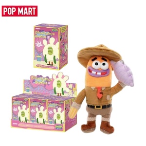 POP MART Auténtico Residentes <span class=keywords><strong>de</strong></span> Bikini Bottom Peluche Caprichoso Parte <span class=keywords><strong>2</strong></span> Caja Sorpresa, Muñeco <span class=keywords><strong>de</strong></span> Peluche <span class=keywords><strong>de</strong></span> Dibujos Animados Lindo Juguete Coleccionable para Escritorio - Product Image 1