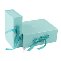 Boîte rigide en carton pliable personnalisée avec poignée, boîtes d'expédition pliables pour baklava, boîtes en carton PR personnalisées, vente en gros OEM