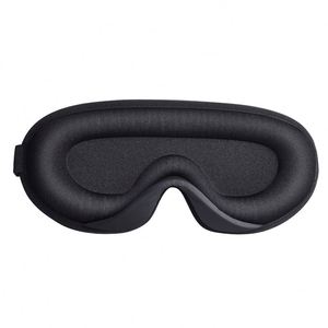 Masque de voyage pour les yeux en mousse à mémoire de forme souple, en tricot de coton réglable, occultant la lumière, personnalisé, 3D, pour extension de cils - Product Image 1