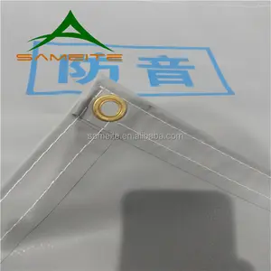 1.0mm PVC cách âm giàn giáo tarpauli Rào Cản âm thanh tấm nhựa cho xây dựng