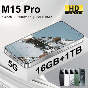 Smartphone M15 Pro 5G 16 Go + 1 To, double appareil photo 108 MP, écran HD 144 Hz, reconnaissance faciale, Android 14 - Product Image 3