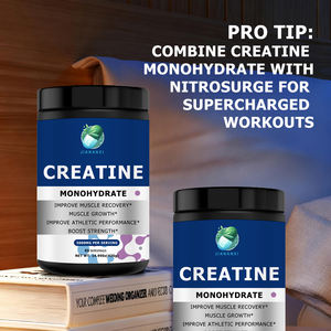 ครีเอทีนแบบ OEM สำหรับสร้างแบรนด์ส่วนตัว ช่วยเสริมสร้างการทำงานของกล้ามเนื้อ สนับสนุนสมรรถภาพการกีฬา ครีเอทีนโมโนไฮเดรตแบบผง - Product Image 6