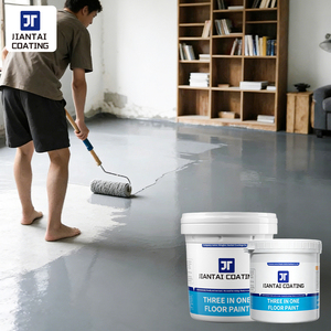 สีทาพื้นสูตรน้ำ สามประสิทธิภาพในหนึ่งเดียว สำหรับโรงงานและเวิร์กช็อป ผู้ผลิตสารเคลือบพื้นความแข็งแรงสูง - Product Image 1