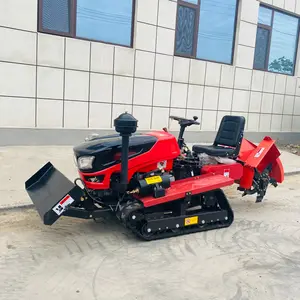 35hp Ride on cultivador rotative Tiller jardín granja mini tractor agricultura equipo con herramienta de enganche