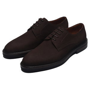 <span class=keywords><strong>Scarpe</strong></span> Derby in pelle scamosciata per <span class=keywords><strong>uomo</strong></span> <span class=keywords><strong>scarpe</strong></span> eleganti Vintage traspiranti resistenti all'usura fatte a mano da ufficio marrone scuro - Product Image 3