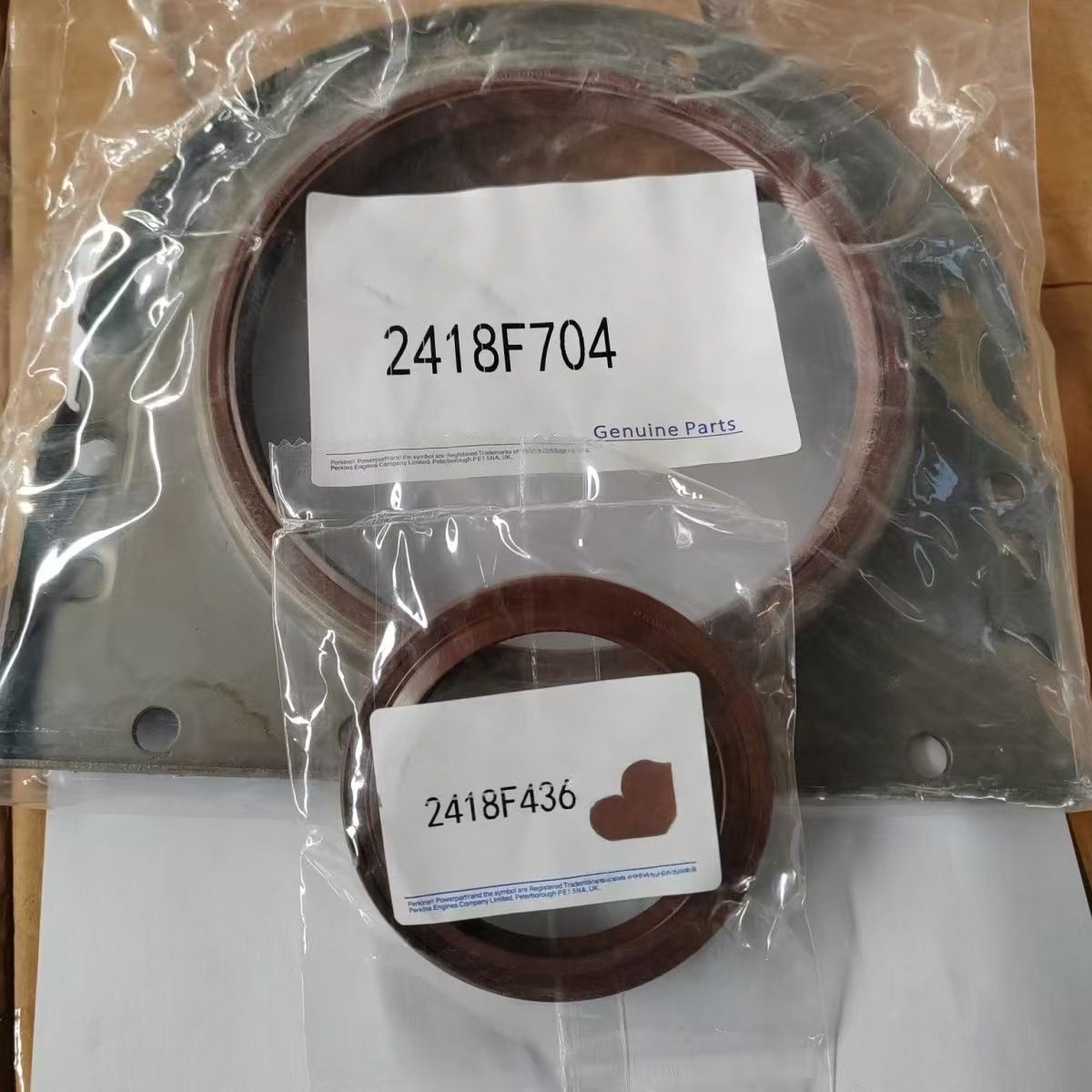Front Oil Seal 2418F437 For Perkins Engine 1000, 1100, 4.236, 6.354