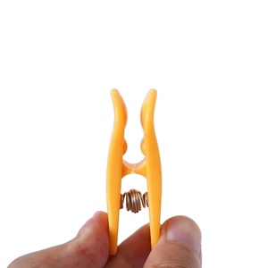 Pinces à linge robustes en plastique avec ressort puissant – Lot portable en vrac pour le linge, le camping et le stockage alimentaire, impression sérigraphique - Product Image 4