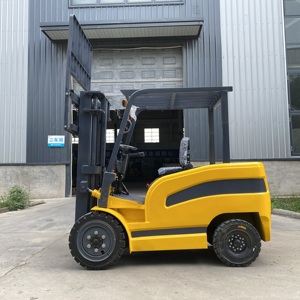 Wangong Elektrikli Forklift 2 Ton 2.5 Ton 3 Ton Kurşun Asit Akülü Dolu Lastik Tekerlek İki Kademeli Direk 14km/s Küçük Her Türlü Araziye Uygun - Product Image 6